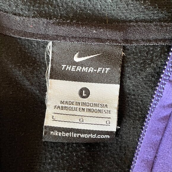 Nike Unisex K State Wildcats Full Zip Hooded Jacket - Picture 6 of 8